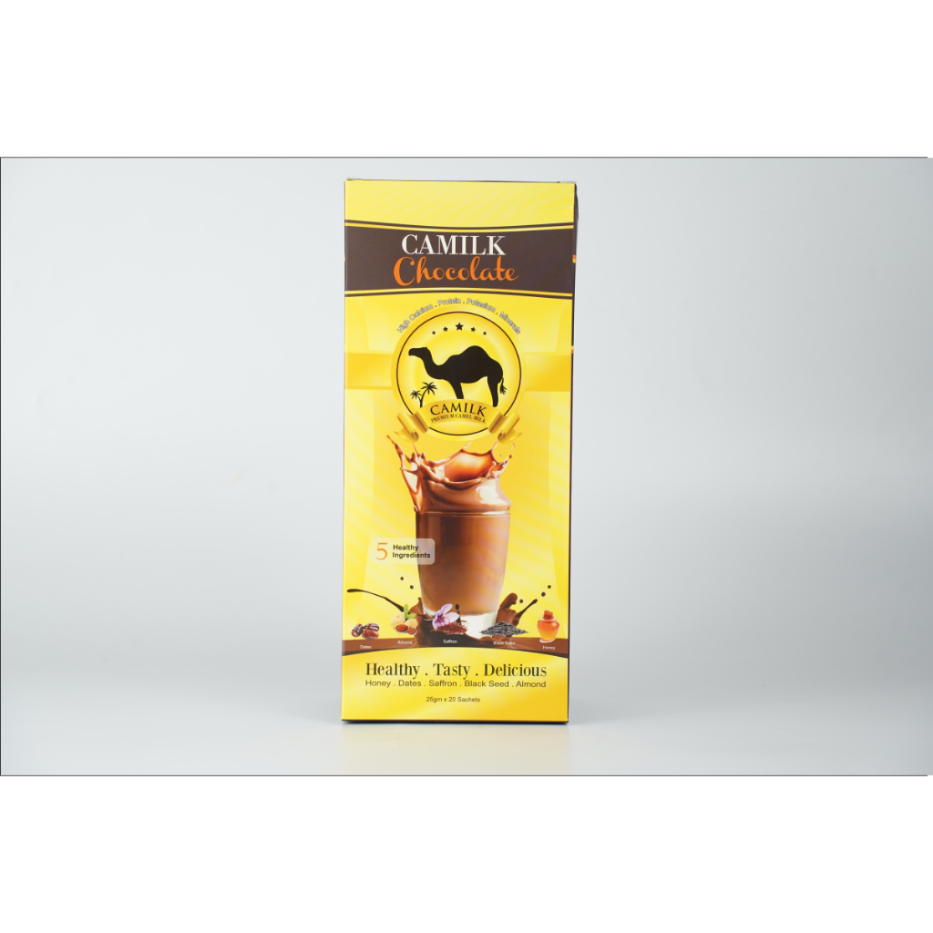 Camilk Camel Milk Chocolate | Susu Unta 25gm X 20 Sachets