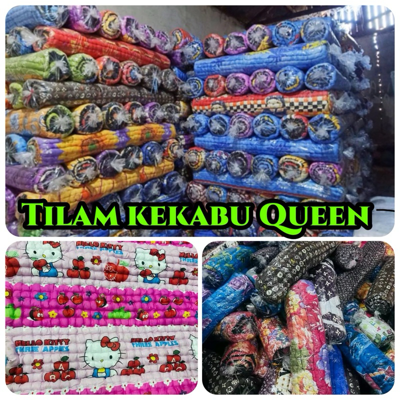Tilam toto patchwork kekabu queen santai viral Tilam untuk taska kanak-kanak pengasuh camping tilam Ready Stock