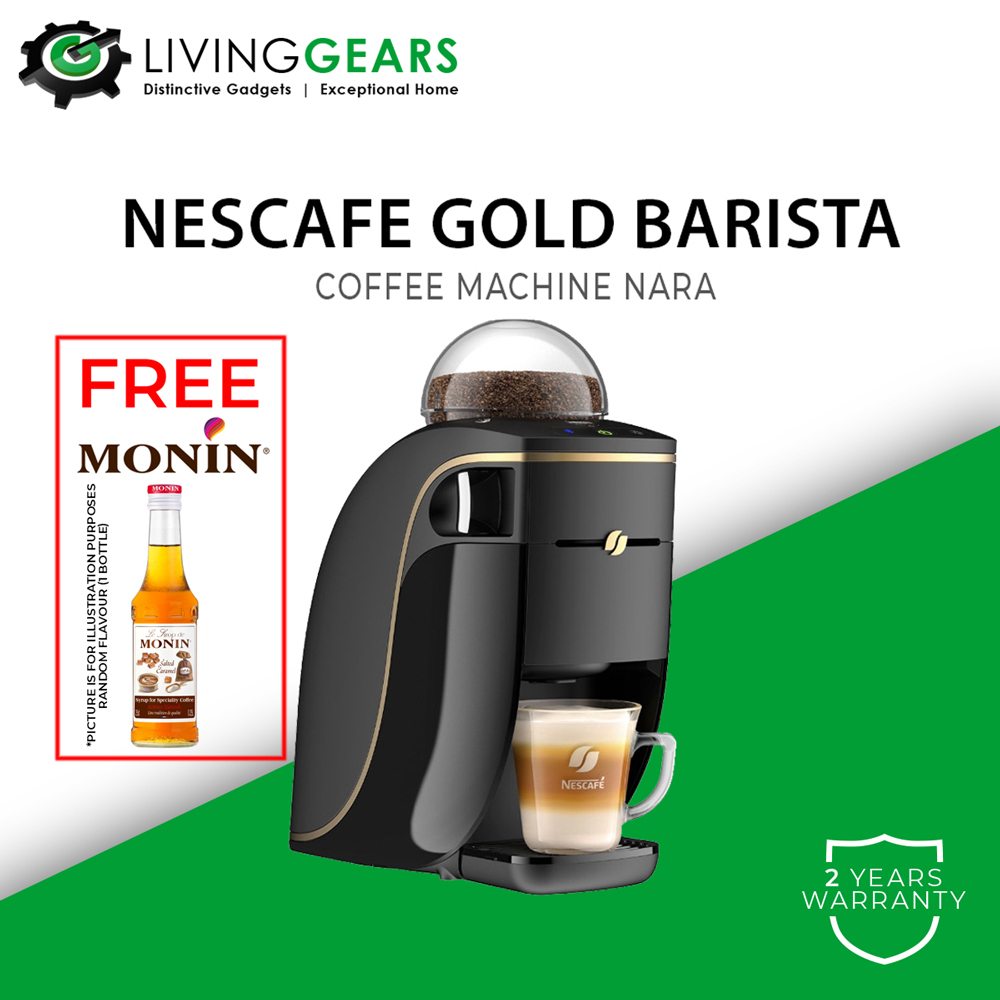 Nescafe Gold Barista Coffee Machine Nara for NESCAFE GOLD Premium Coffee Series, Easy to use, Café-style