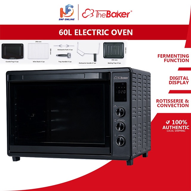 The Baker Electric Oven 60L ESM-60DG