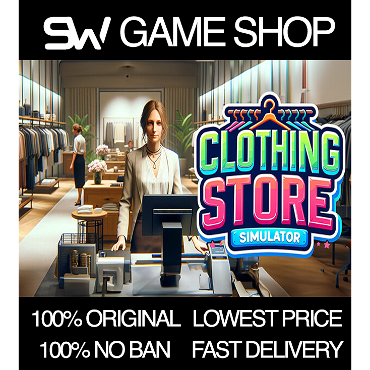 Clothing Store Simulator | Steam PC Game | Online & Offline [Auto Delivery]