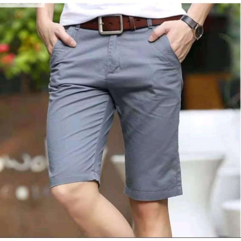 Cotton Seluar Pendek Lelaki Men's Cotton Chino Short pant 100% Cotton Febrics. Size:28-40