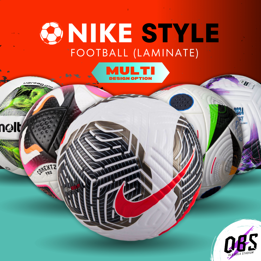 Nike Style Football Laminate Bola Sepak EPL 22/23 Match Ball Aerowsculpt Technology Soccer Nike Adidas Tahan Lasak 足球