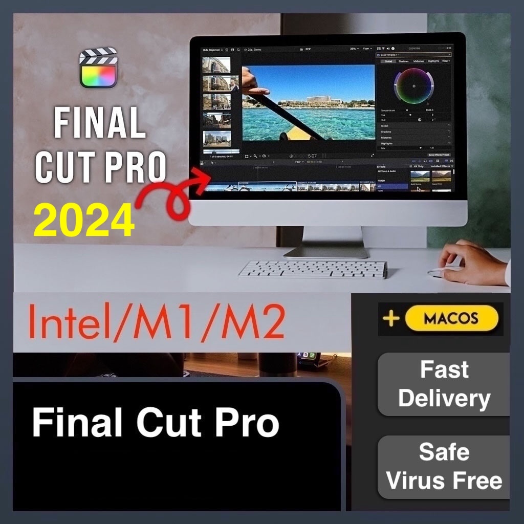 Final Cut Pro X 10.8.1 (FCPX)【 AUG2024 】