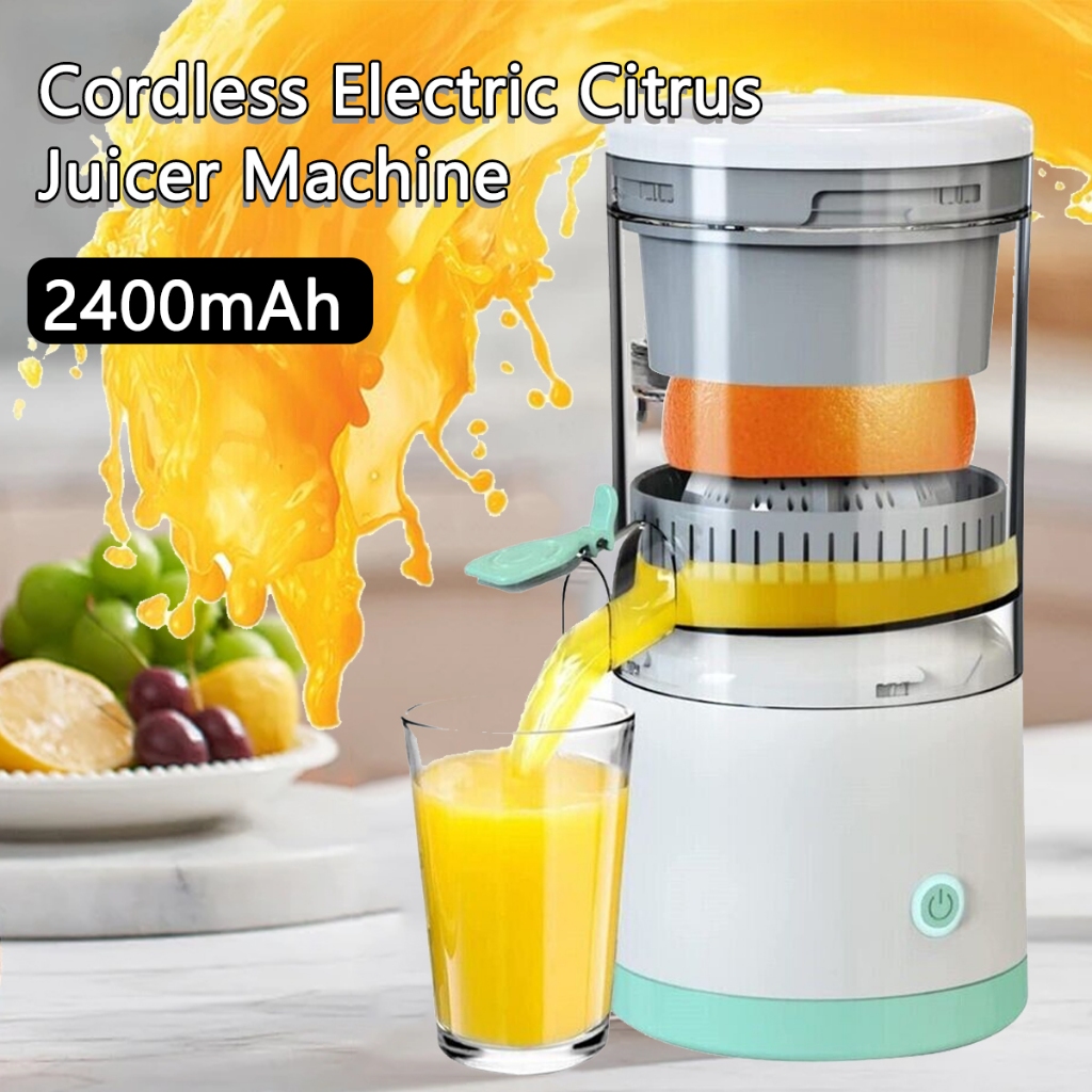 Wireless Citrus Juicer Extractor Portable Electric Blender Rechargeable Orange Citrus Juice Machine