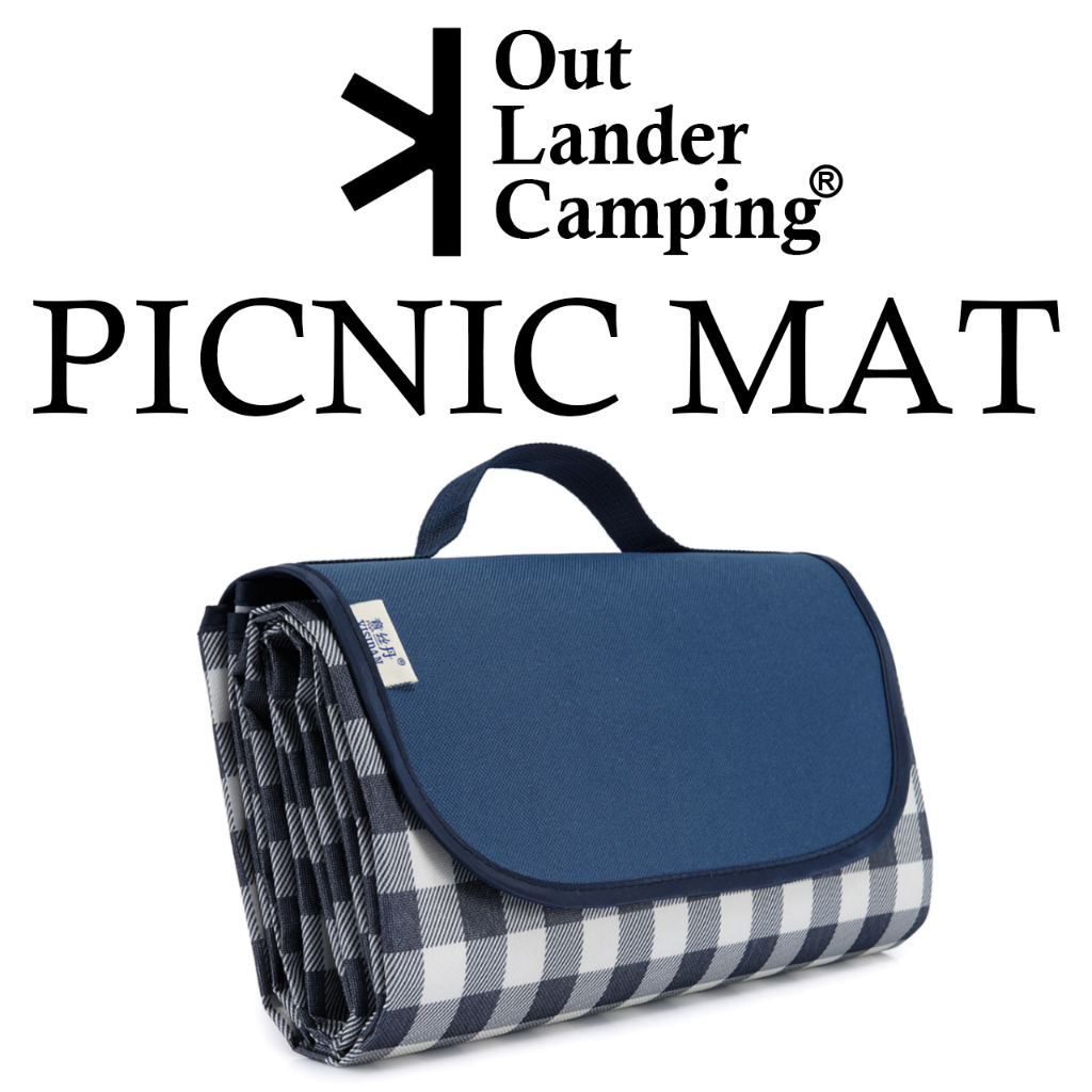 OUTLANDER Picnic Mat Tikar Picnic Outdoor Mat Tikar Lipat Beach Mat Camping Mat Waterproof 野餐布