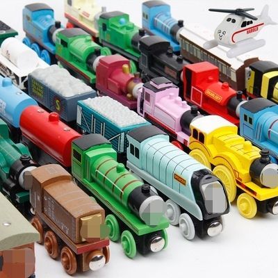 Ready Stock Wooden Magnetic Train Friends Wooden Model Train And Wooden Train Tracks