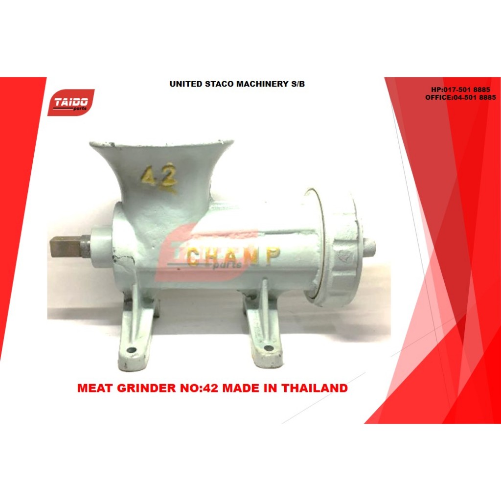 Meat Grinder No 42 Champ Mesin Kisar Daging Made In Thailand