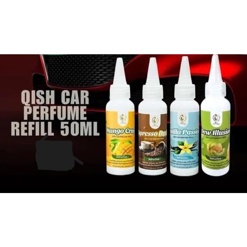 Refill QISH Car Perfume 50ml Balqish Pewangi Kereta