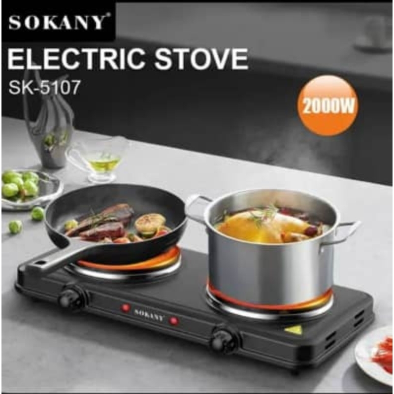 Portable Electric Cooker Portable Stove Hot Plate Electric Cooking Dapur Elektrik Mini Stove Cookware