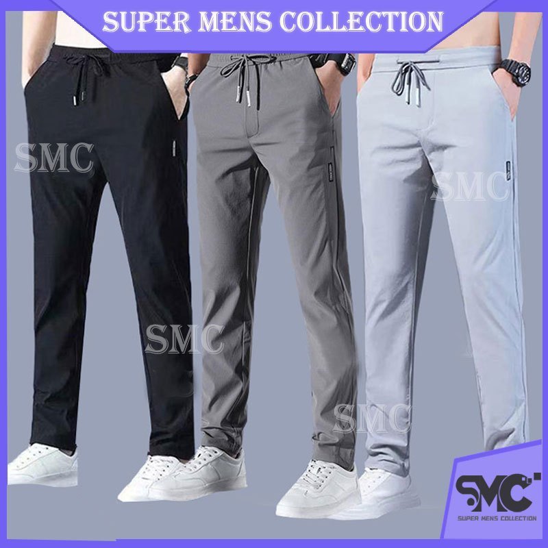 SMC Celana Panjang Lelaki Seluar Panjang Casual Lelaki Long Pants Men Sport Pants Trousers Men