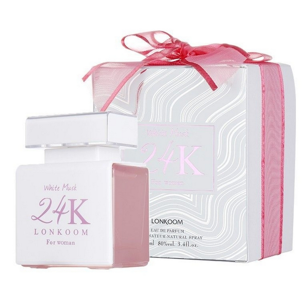 (ORI)_24K WHITE MUSK BY LONKOOM Best Perfume Collections For Unisex ALL VIRAITEES