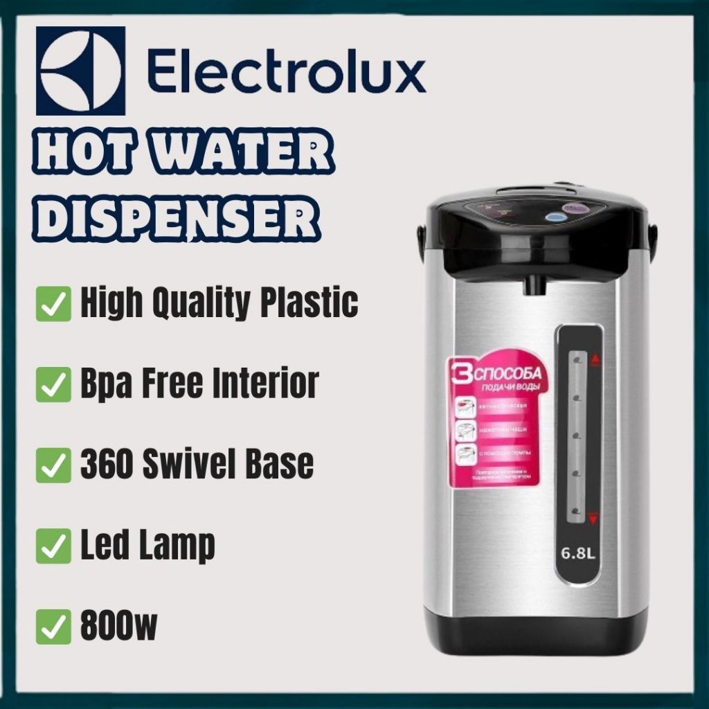 ELECTROLUX 6.8L Electric Thermo Pot Water Dispenser | Hot Water Thermos Flask | Air Panas Dispenser 热水壶