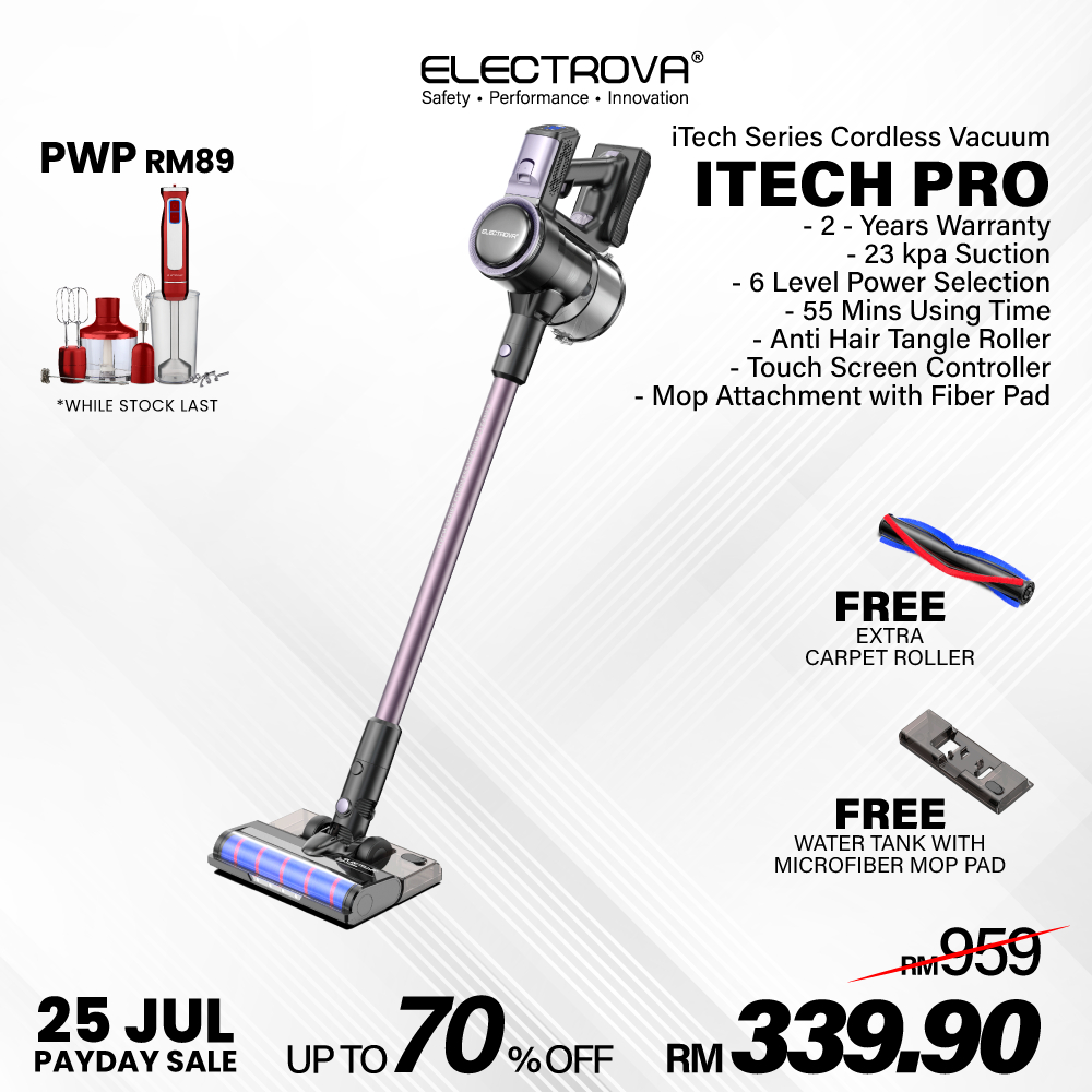 Electrova Smart iTech PRO Cordless Vacuum Cleaner