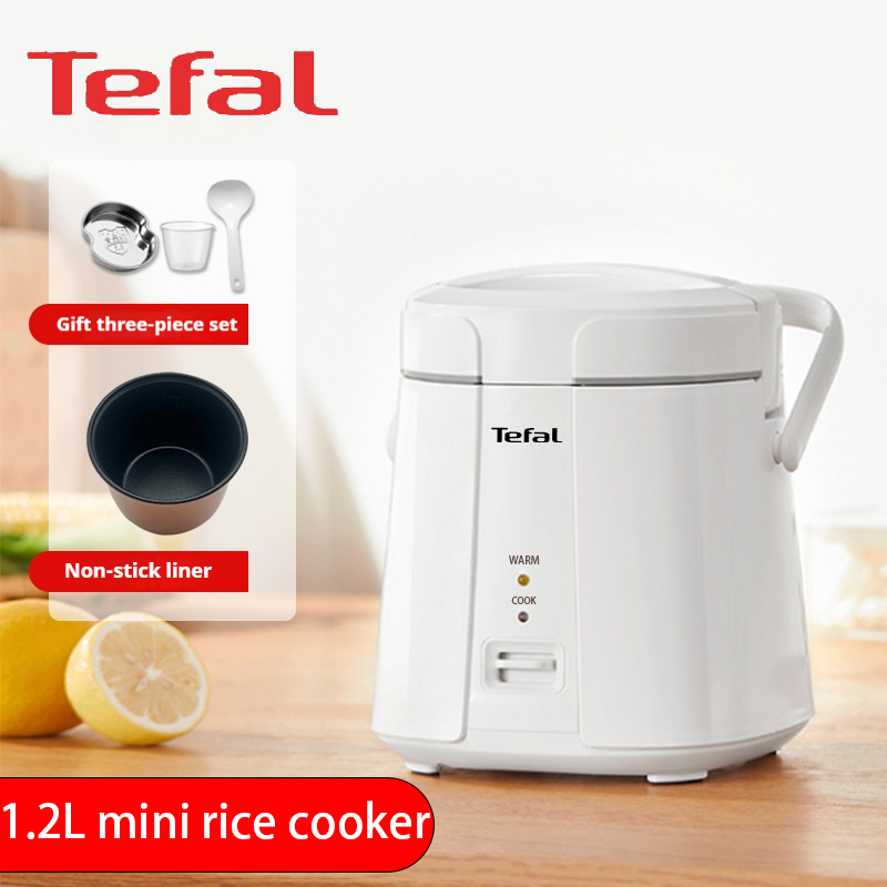 Tefal portable mini non-stick rice cooker multi-function rice cooker 1-2 people micro-pressure fine cooking automatic