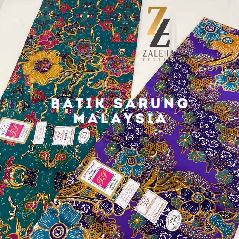 Batik sarung Tiga Serangkai Malaysia By Zaleha textiles