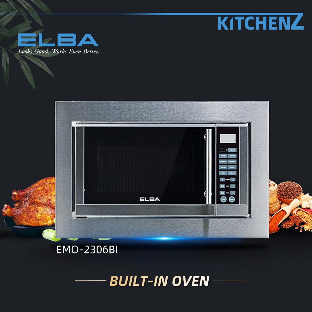 Elba Microwave + Electric Oven Digital Timer EMO-2306BI