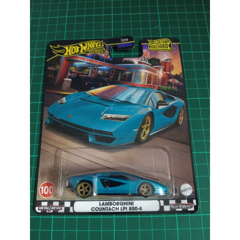 lamborghini countach LPI 800 - 4 hot wheels mattel diecast