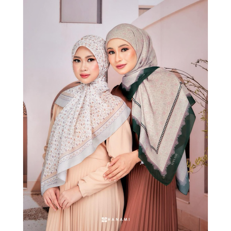 HANAMI BAWAL MUMTAZ DAN RAIA BIDANG 45 DAN 50 COTTON VOILE