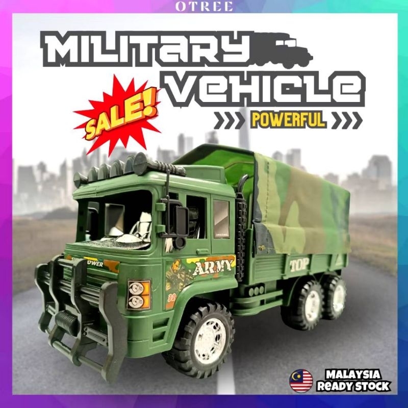 Army Military Truck Vehicles Tank Toys For Kid Lori