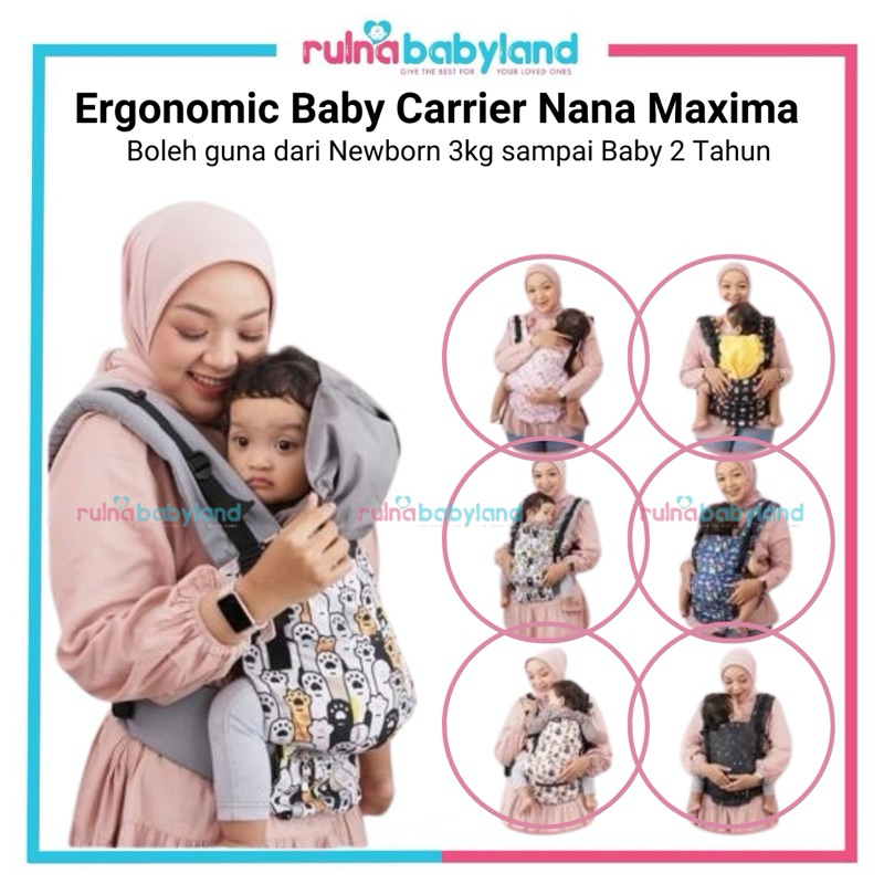 NANA MAXIMA BABY CARRIER 0-2TAHUN