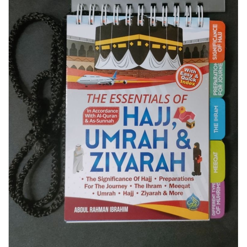 THE ESSENTIALS OF HAJJ, UMRAH & ZIYARAH WITH STRING - (AL HIDAYAH)