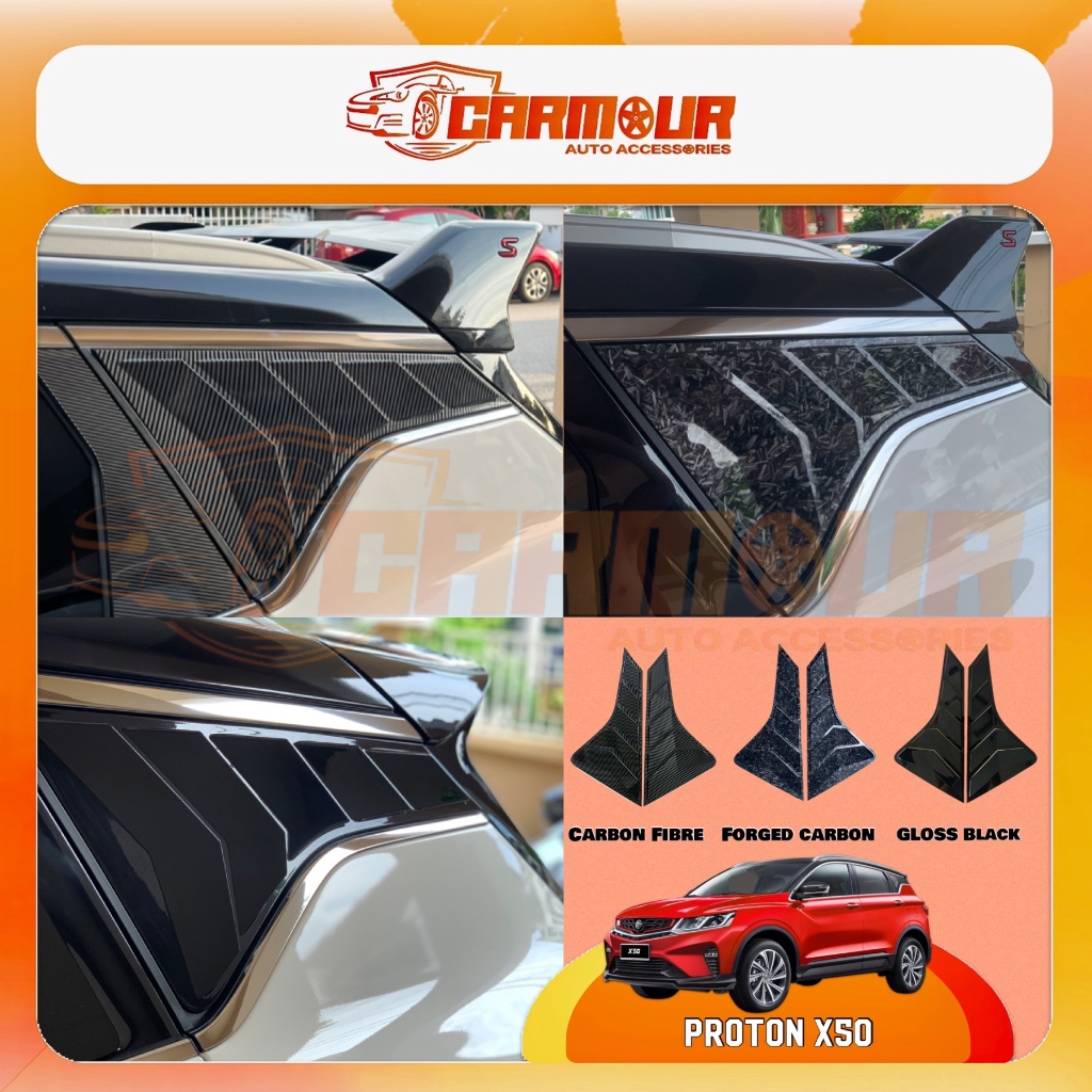 NEW ARRIVALProton X50 Mustang Window Cover Rear Window Cover Side Louver Cover