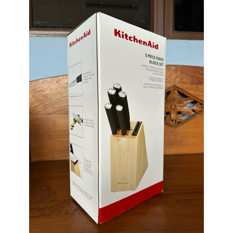 Kitchen Aid Knife Block Set 5 Piece