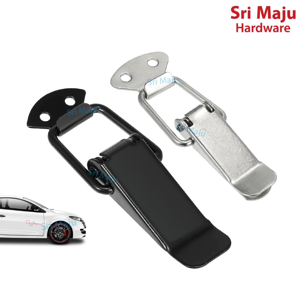 MAJU Universal Car Bumper Bonnet Lock Clip Iron or Stainless Steel SS 304 Bumber Klip Bumper Kereta