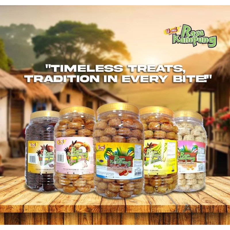 U-Mi Rasa Kampung Cookies 1.2kg