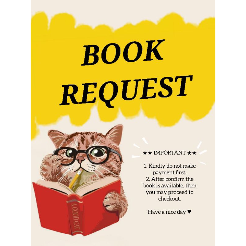 Book Inquiry | Request your book here