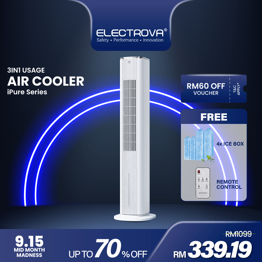 Electrova iPure Series Evaporative Portable Air Cooler