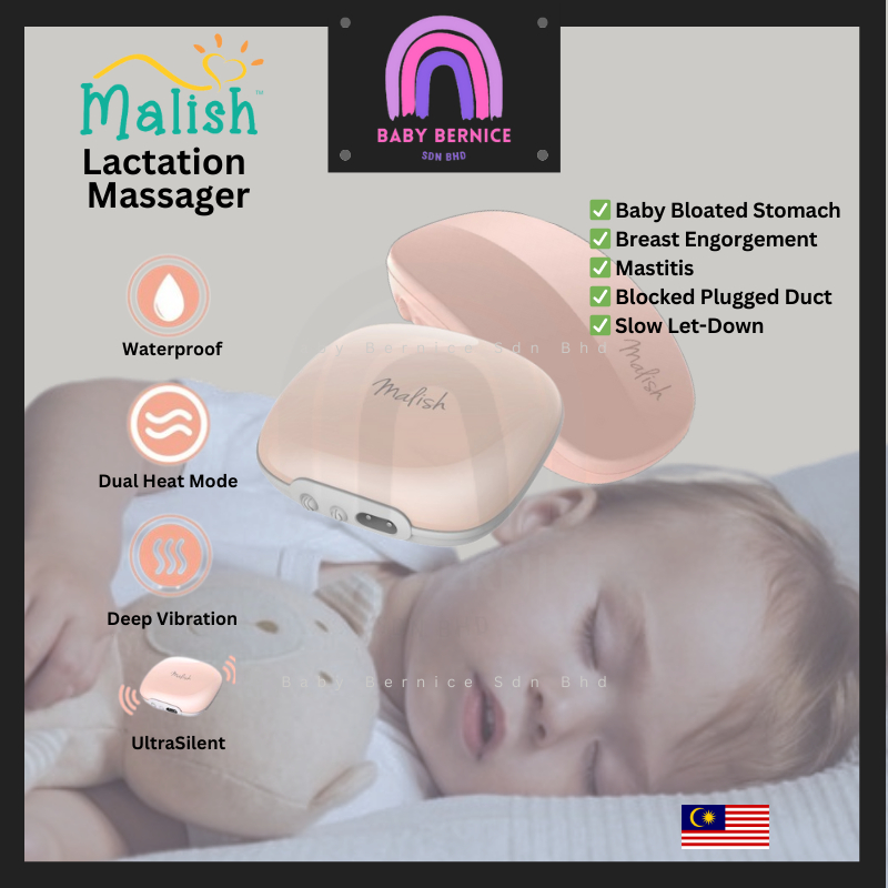 MALISH *LACTATION MASSAGER PAD* *GEN+* Unblock Clogged Ducts Engorgement Mastitis | Susu Bengkak Tuam Susu