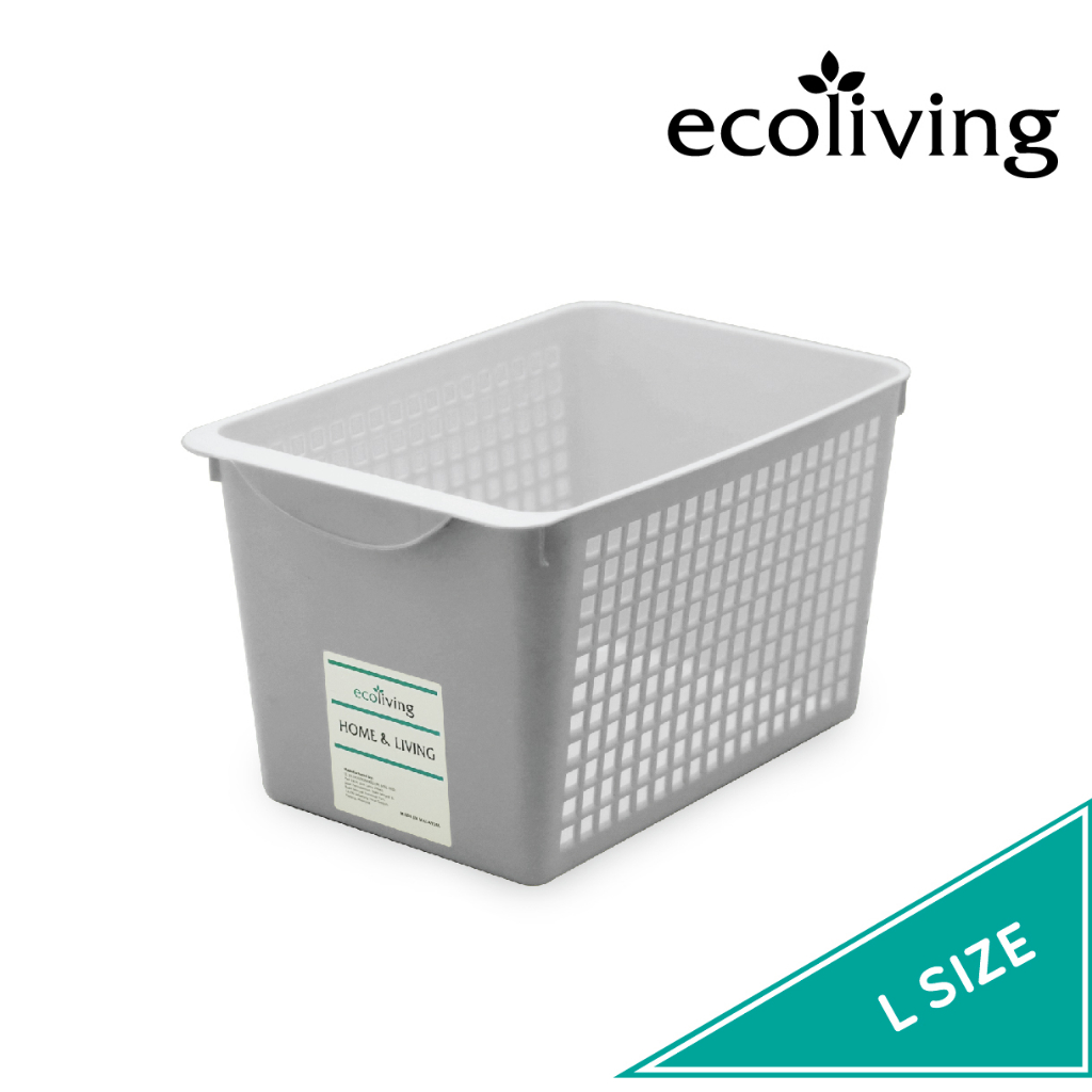 ECO LIVING Rectangle Stationery Tray,Basket Bakul,Multi-Purpose Kitchen Storage Organizer Basket,ECO-101,ECO-102,ECO-103