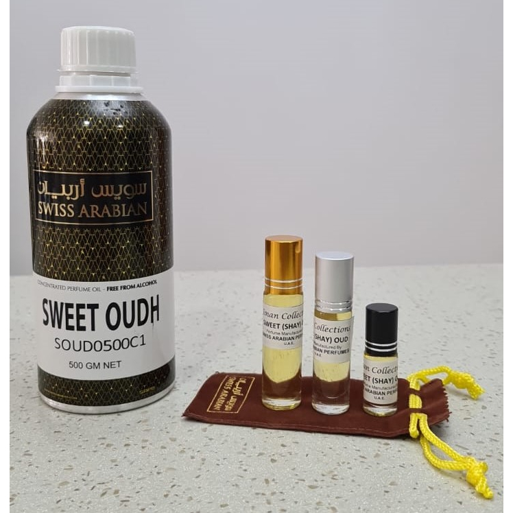 Minyak Wangi Swiss Arabian / Swiss Arabian Perfume Oil - SWEET OUD (SHAY OUD)