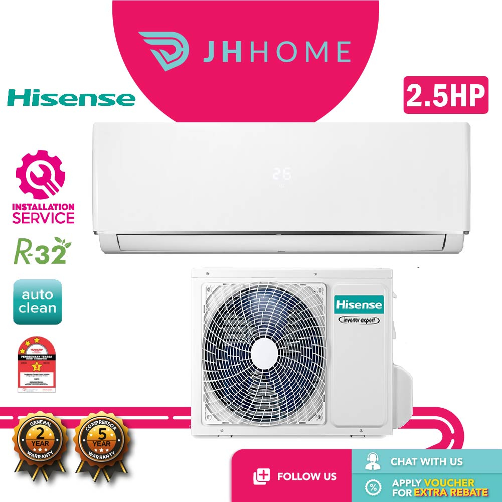 Hisense DBG Non-Inverter Air Conditioner 2.5HP AN25DBG | 2.0HP AN20DBG |1.5HP AN13DBG1 | 1.0HP AN10DBG2 Air Cond Aircond