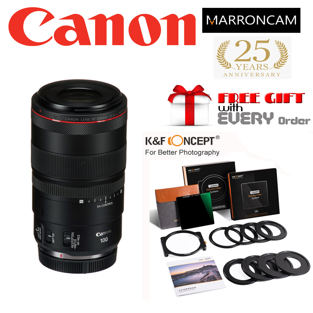 Canon RF 100mm f/2.8 L Macro IS USM Lens