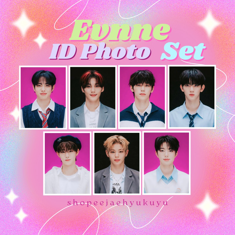 EVNNE ID Photo Passport Set 7 Members Baby Pic