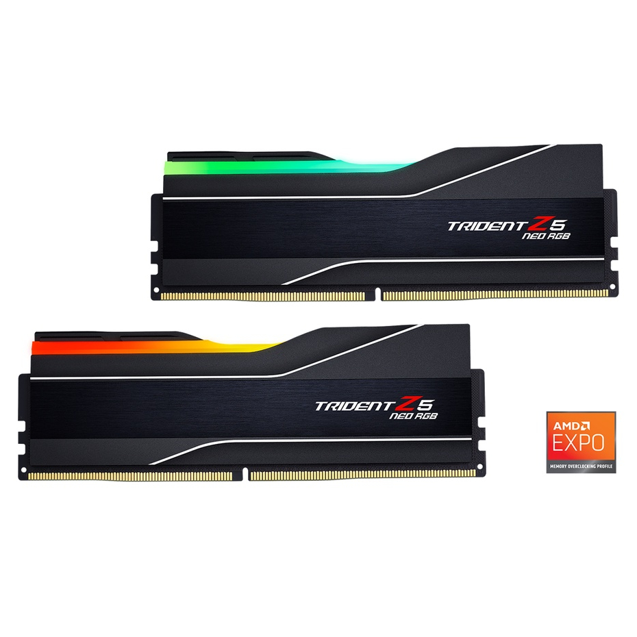 # G.SKILL Trident Z5 Neo RGB [32GB (2x16GB) / 64GB (2x32GB)] [6000MHz/6400MHz] DDR5 Dual AMD EXPO Memory Kit #
