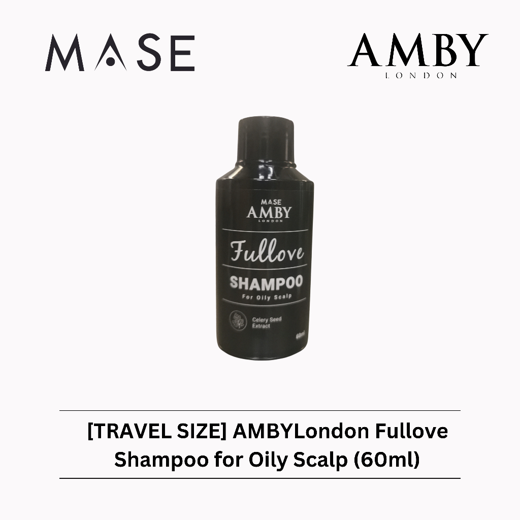 [TRAVEL SIZE] AMBYLondon Fullove Shampoo for Oily Scalp (60ml)