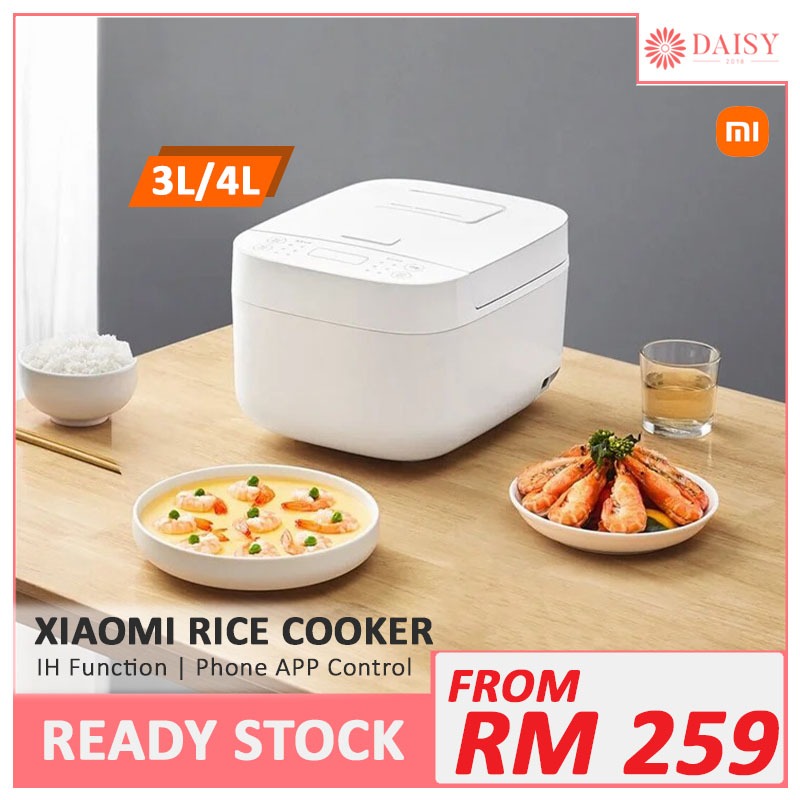 【Clearance】 Xiaomi Smart Rice Cooker IH Function Induction Heating Machine 1.6L/3L/4L App Control Wifi Connect小米智能饭煲