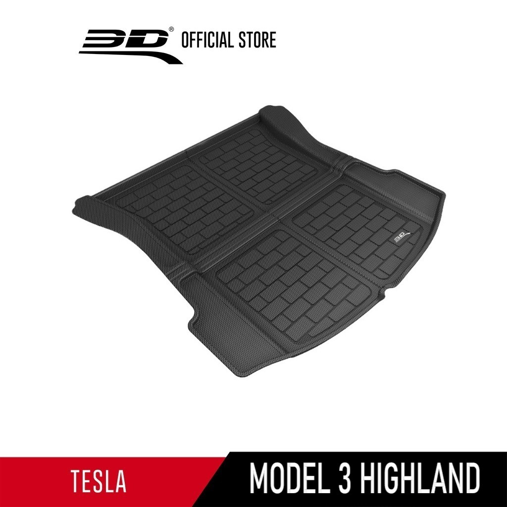 3D BOOT LINER Tesla Model 3 Highland (2023 - Present)