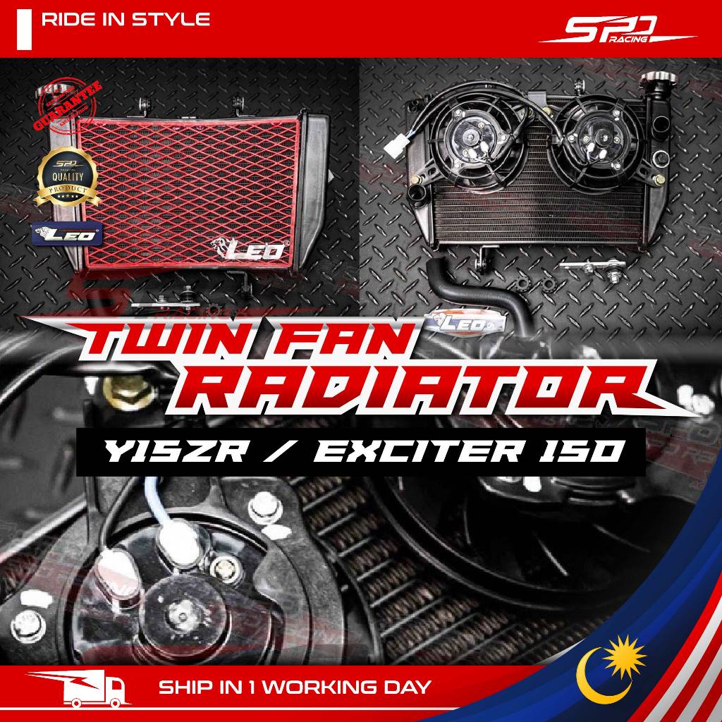 Twin Fan Raidator LEO for RS150 / RSX150 / Y15ZR