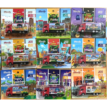 Wheelly Collection Eco Box Truck Pulau Pinang Limited Edition