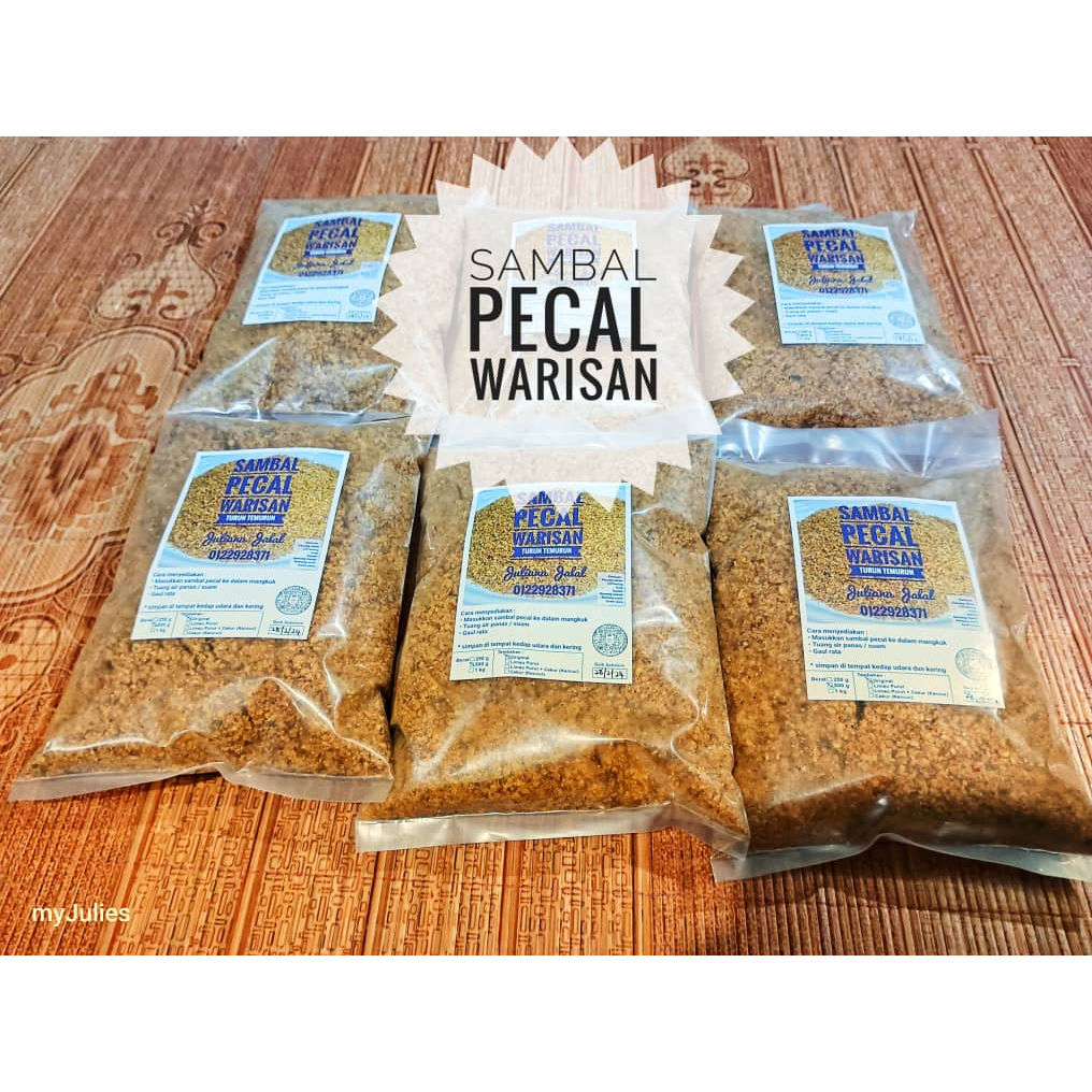 SAMBAL PECAL PERISA LIMAU PURUT WARISAN TURUN TEMURUN JULIANA SABAK BERNAM SEDAP DAN BERKHASIAT