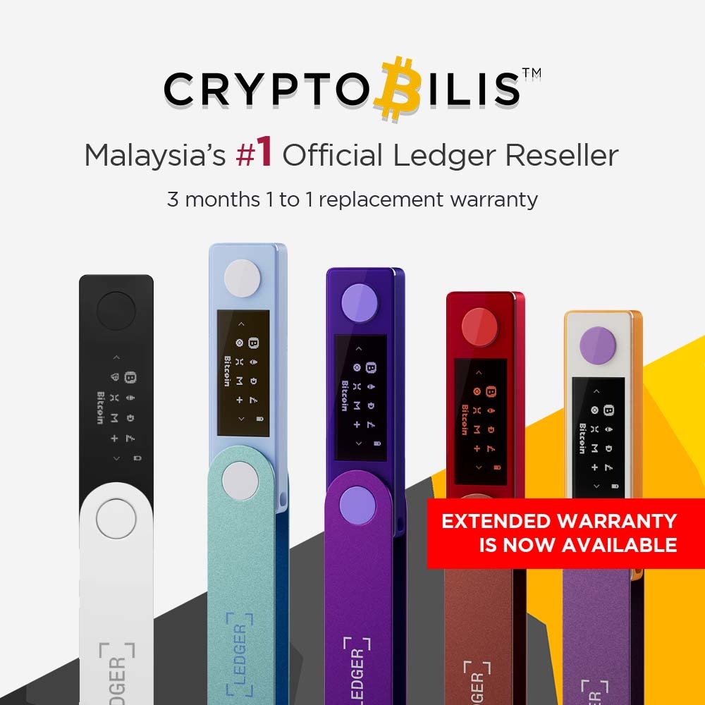 Ledger Nano X - Authorized Reseller (CryptoBilis) Bitcoin, NFT & Cryptocurrency Hardware Wallet