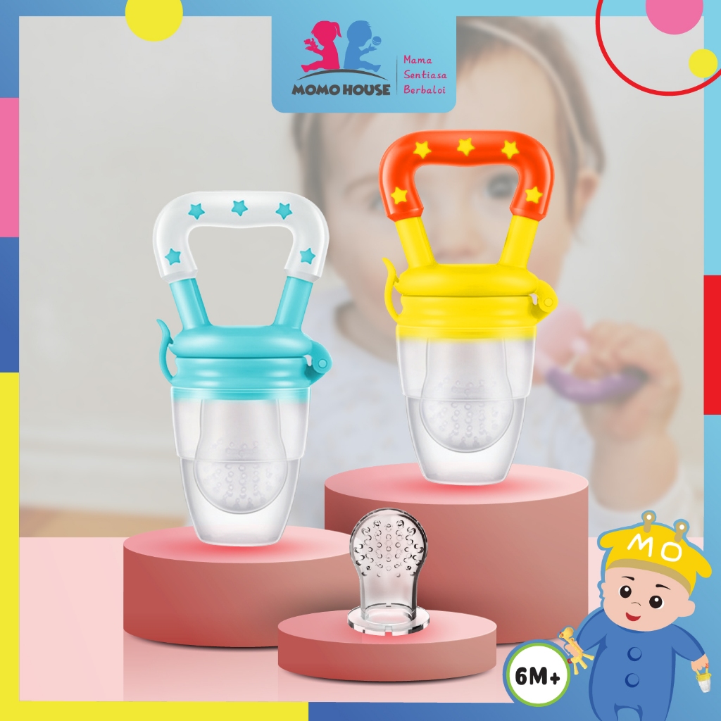 Baby Nipple Silicone Pacifier Vegetables Fruits Feeding Tool Puting Buah
