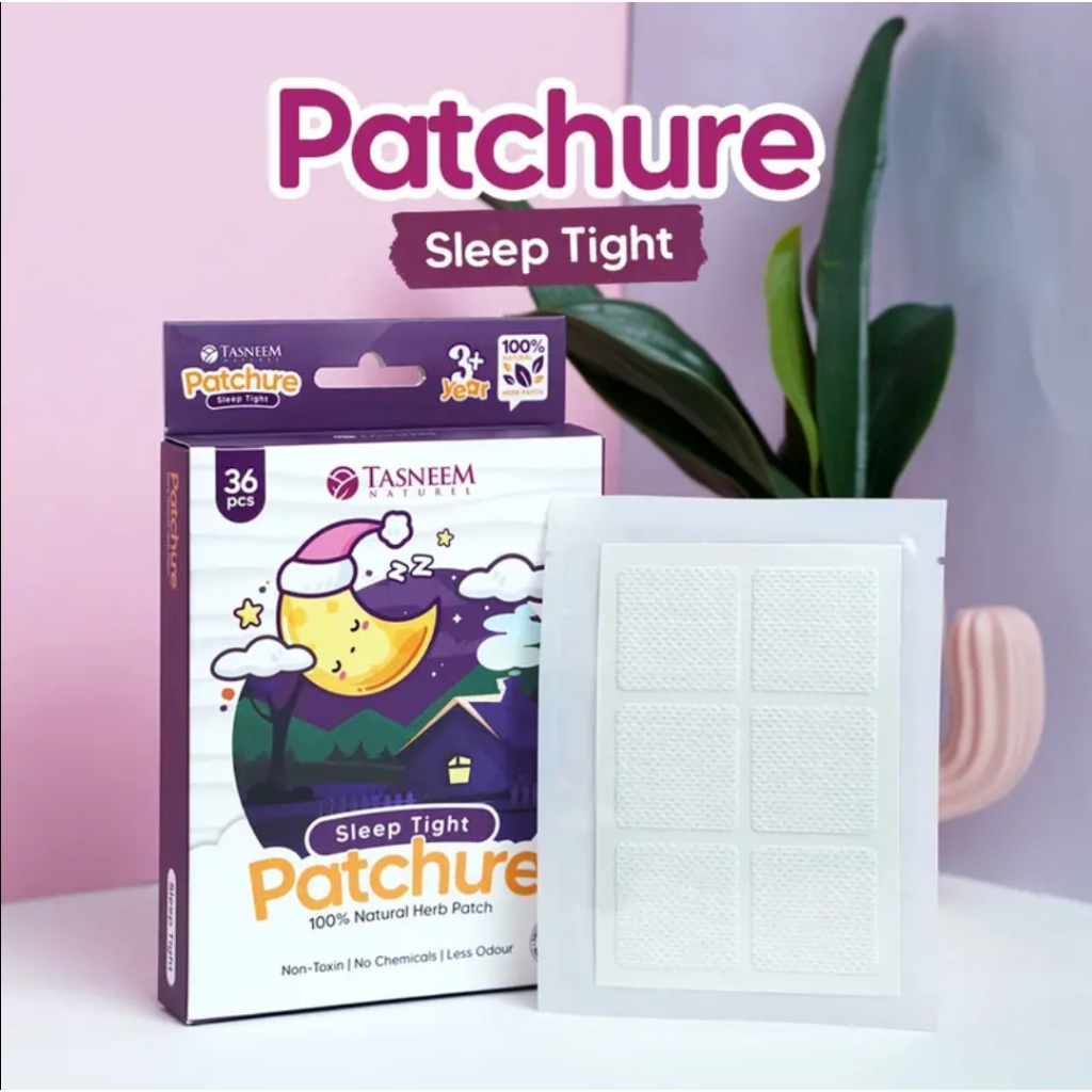 TASNEEM NATUREL BABY SLEEP PATCH UNTUK BANTU TIDUR latest btch odorless edition/ tiada bau