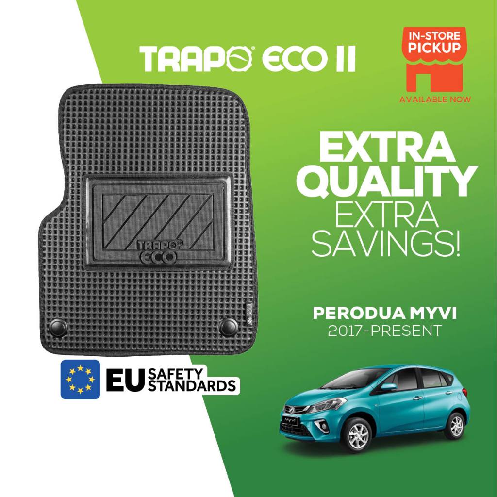 Trapo Eco Car Mat Perodua Myvi (2017-Present)