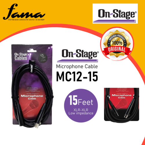 [FAMA]On-Stage Gear MC12-15 15ft Microphone Cable